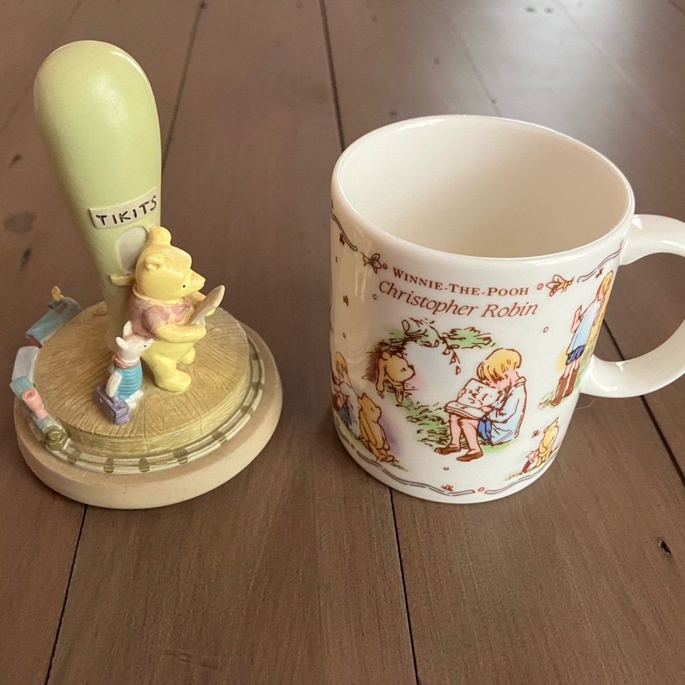 Disney Winnie the Pooh Cookie Stamp and Mug